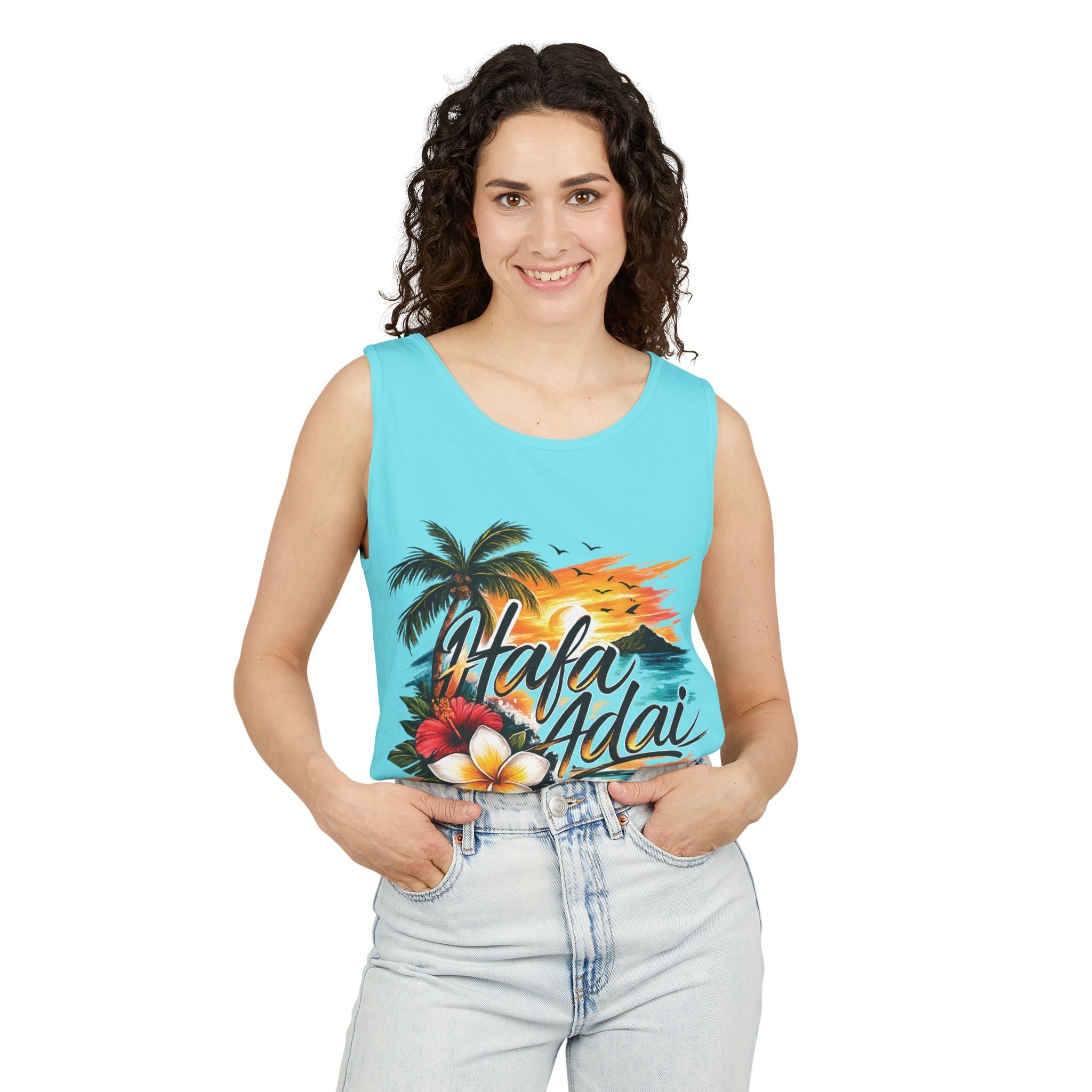Hafa Adai Unisex Tank Top