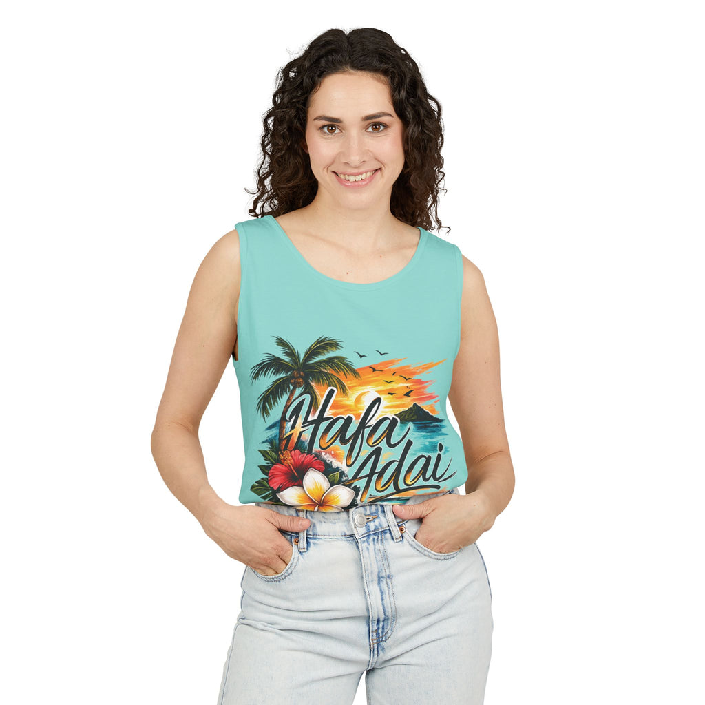 Hafa Adai Unisex Tank Top