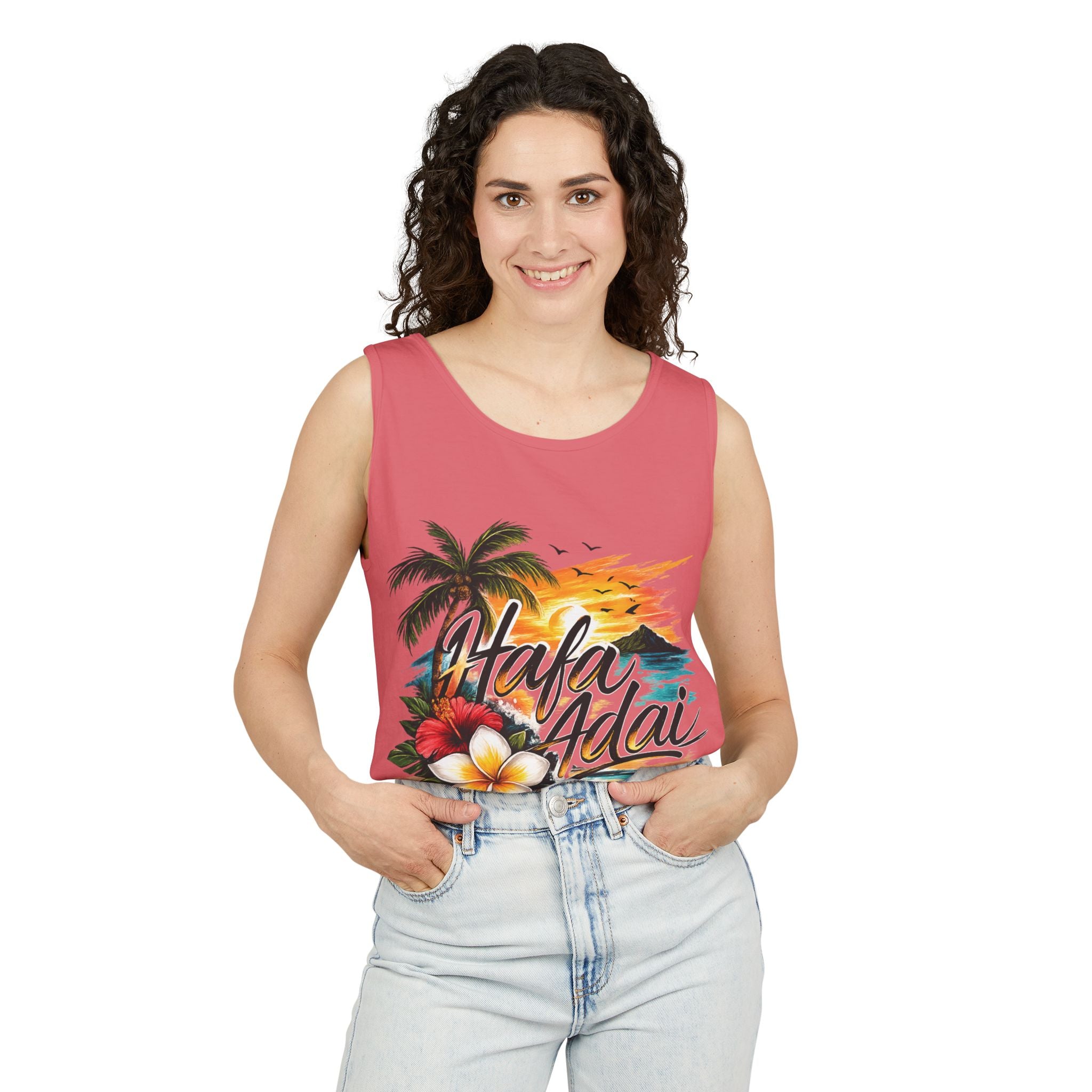 Hafa Adai Unisex Tank Top