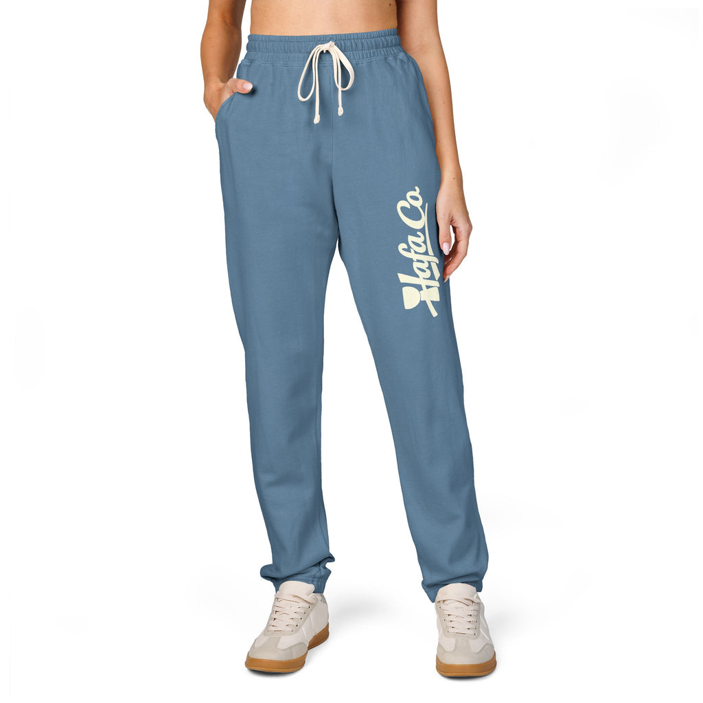 Hafa Co.  Unisex Garment-Dyed Fleece Sweatpants