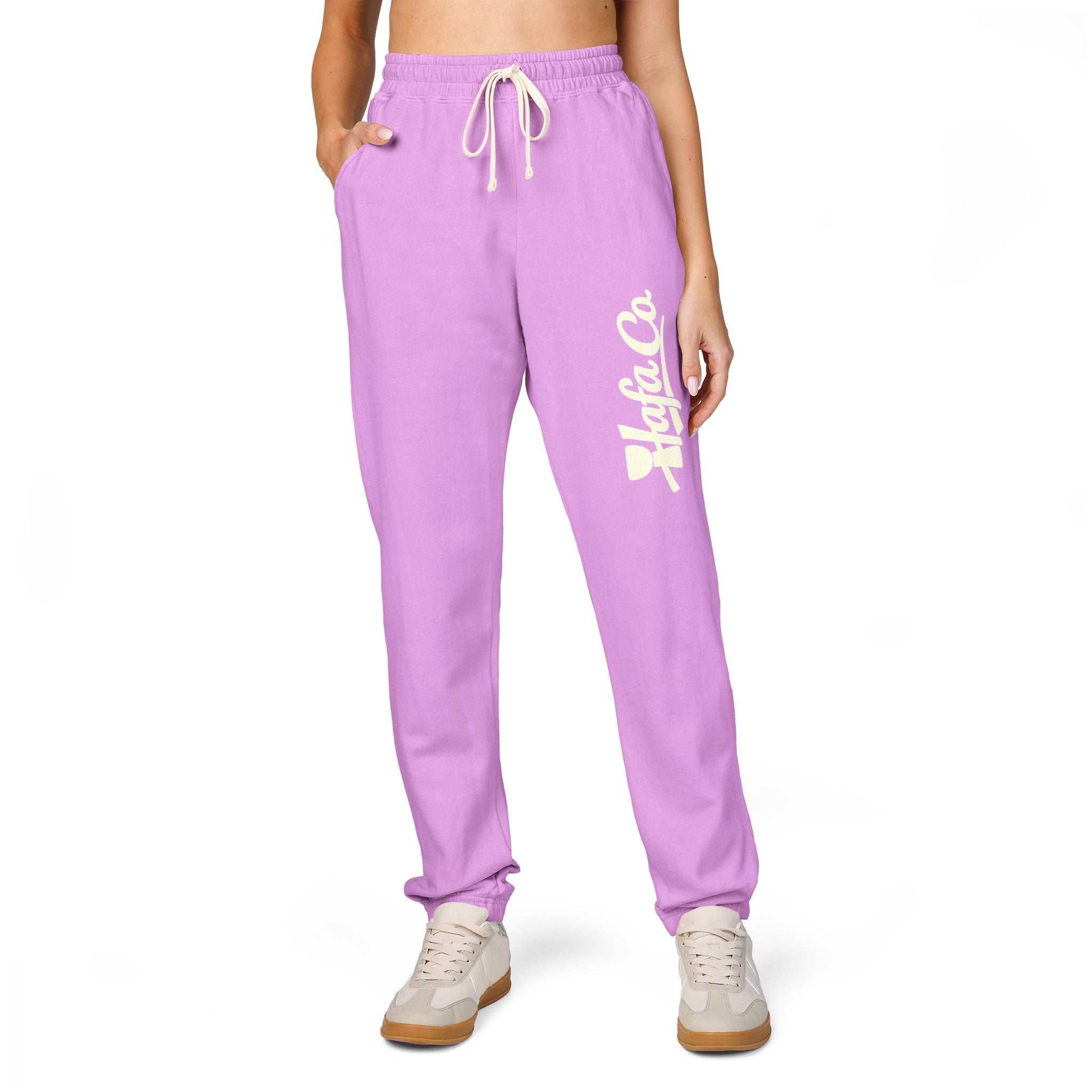 Hafa Co.  Unisex Garment-Dyed Fleece Sweatpants