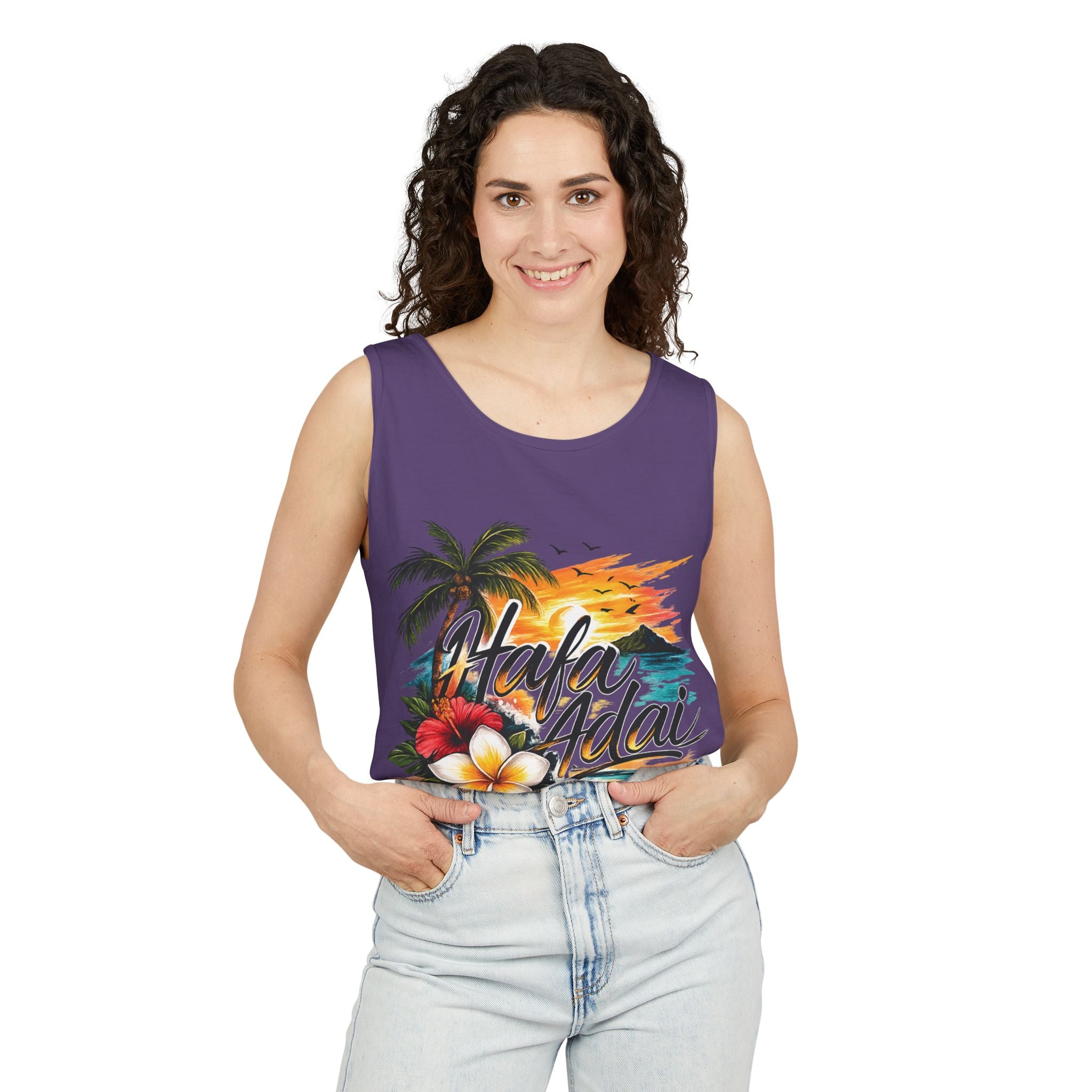 Hafa Adai Unisex Tank Top