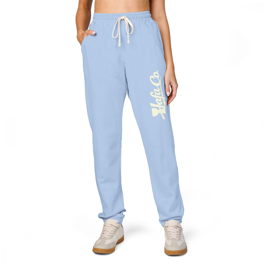 Hafa Co.  Unisex Garment-Dyed Fleece Sweatpants