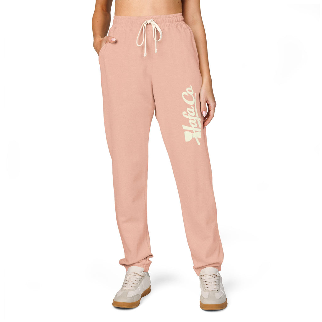 Hafa Co.  Unisex Garment-Dyed Fleece Sweatpants