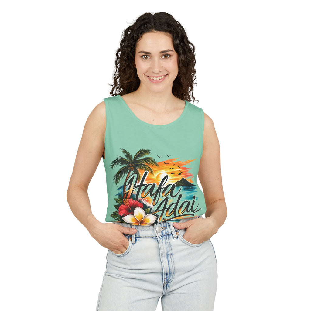 Hafa Adai Unisex Tank Top