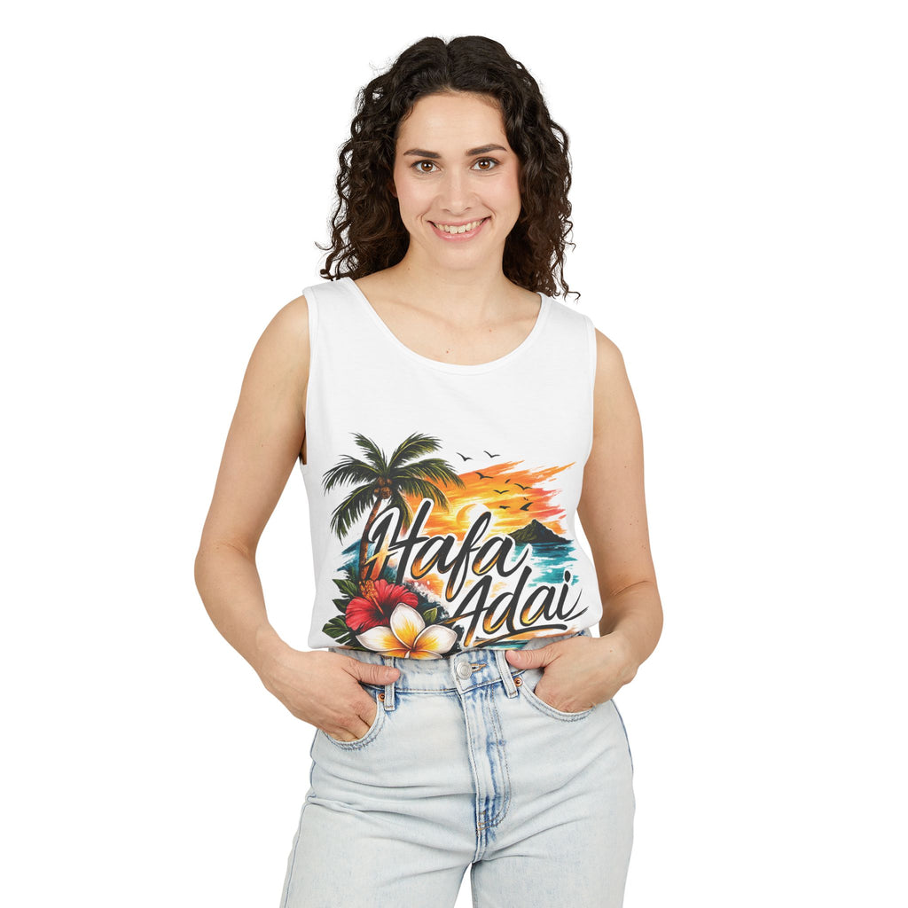 Hafa Adai Unisex Tank Top