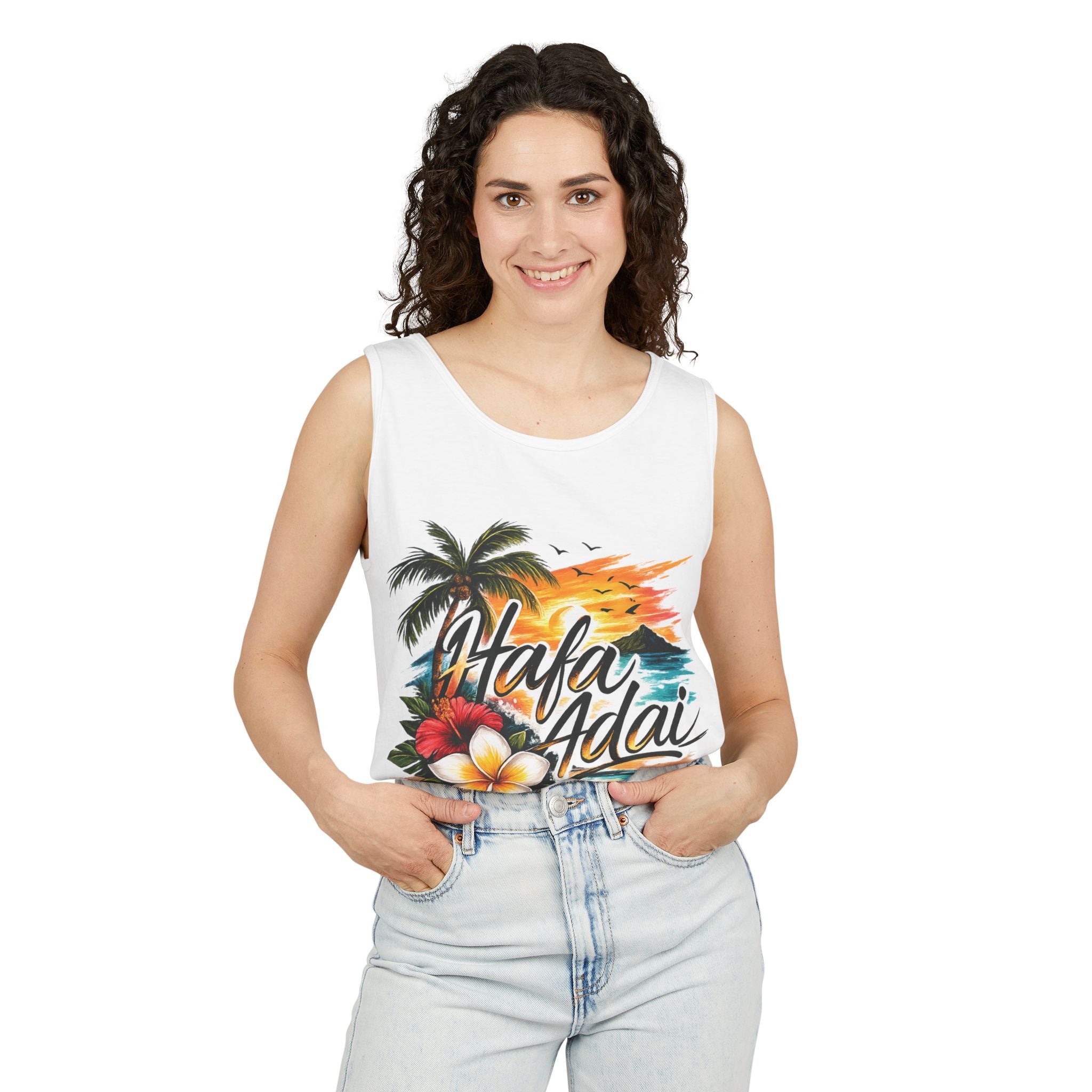 Hafa Adai Unisex Tank Top