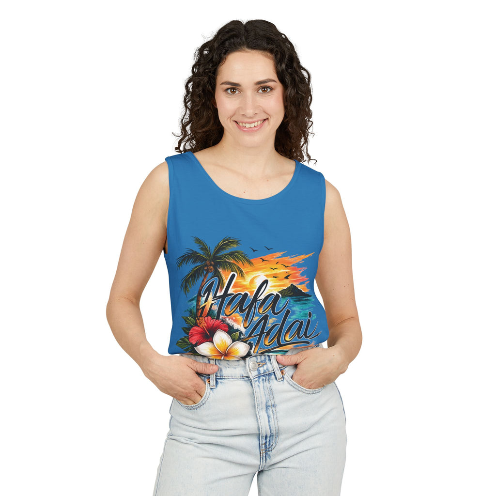 Hafa Adai Unisex Tank Top