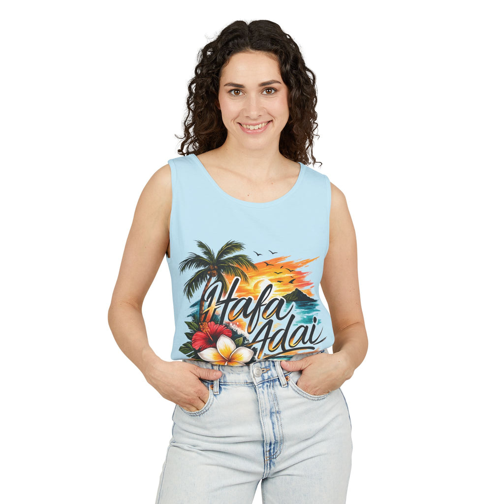 Hafa Adai Unisex Tank Top