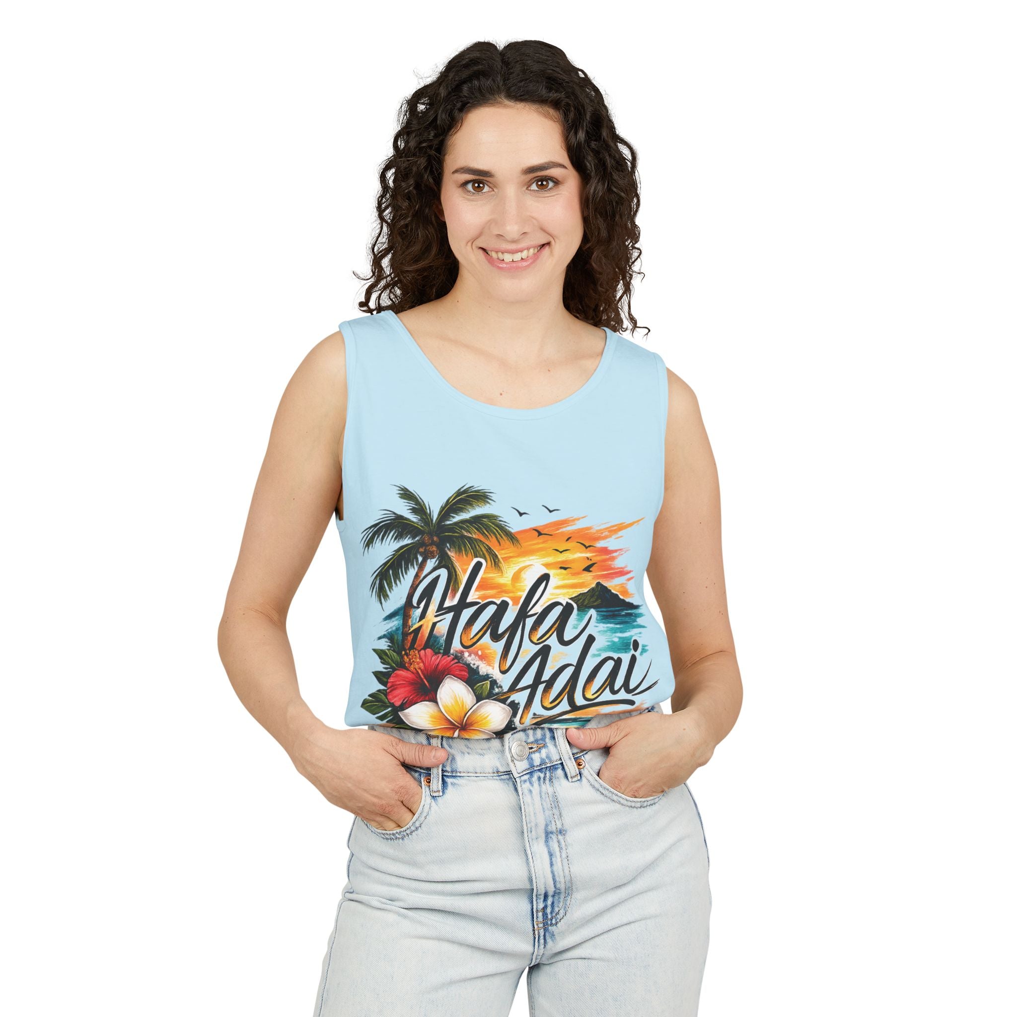 Hafa Adai Unisex Tank Top